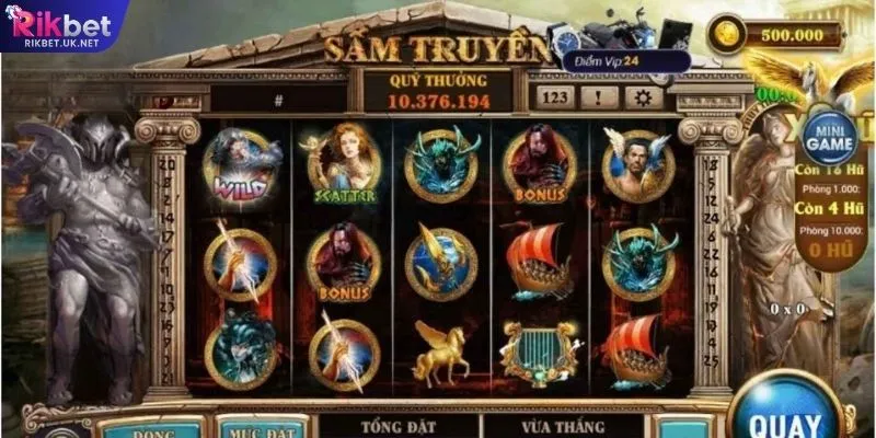 Text: Luật chơi cơ bản trong Nổ hũ Sấm Truyền RIKBET